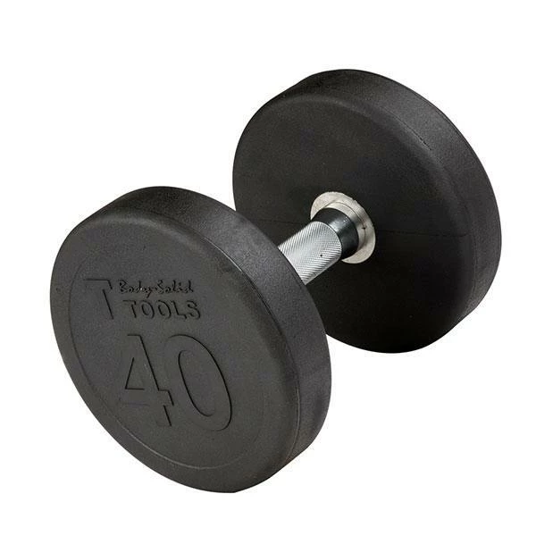 WebCitz - The Fitness Store Body Solid Rubber Round Dumbbells - Each Free Weights 3 WebCitz - The Fitness Store Body Solid Rubber Round Dumbbells - Each Free Weights