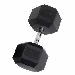 WebCitz - The Fitness Store Body Solid Rubber Hex Dumbbells - Each