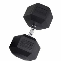WebCitz - The Fitness Store Body Solid Rubber Hex Dumbbells - Each