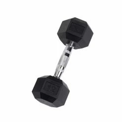 WebCitz - The Fitness Store Body Solid Rubber Hex Dumbbells - Each