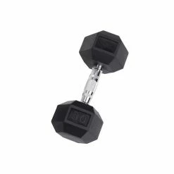 WebCitz - The Fitness Store Body Solid Rubber Hex Dumbbells - Each