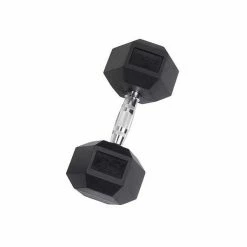 WebCitz - The Fitness Store Body Solid Rubber Hex Dumbbells - Each