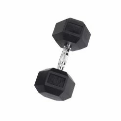 WebCitz - The Fitness Store Body Solid Rubber Hex Dumbbells - Each