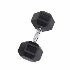 WebCitz - The Fitness Store Body Solid Rubber Hex Dumbbells - Each