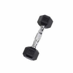 WebCitz - The Fitness Store Body Solid Rubber Hex Dumbbells - Each