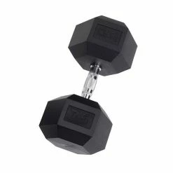 WebCitz - The Fitness Store Body Solid Rubber Hex Dumbbells - Each