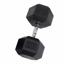 WebCitz - The Fitness Store Body Solid Rubber Hex Dumbbells - Each