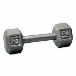 WebCitz - The Fitness Store Free Weights Body Solid Standard Hex Dumbbells - Each