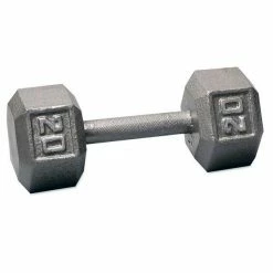 WebCitz - The Fitness Store Free Weights Body Solid Standard Hex Dumbbells - Each