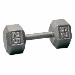 WebCitz - The Fitness Store Free Weights Body Solid Standard Hex Dumbbells - Each