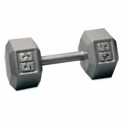 WebCitz - The Fitness Store Free Weights Body Solid Standard Hex Dumbbells - Each
