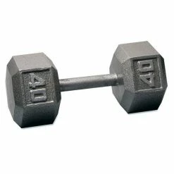WebCitz - The Fitness Store Free Weights Body Solid Standard Hex Dumbbells - Each