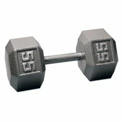 WebCitz - The Fitness Store Free Weights Body Solid Standard Hex Dumbbells - Each