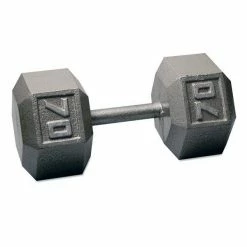 WebCitz - The Fitness Store Free Weights Body Solid Standard Hex Dumbbells - Each
