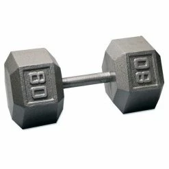 WebCitz - The Fitness Store Free Weights Body Solid Standard Hex Dumbbells - Each