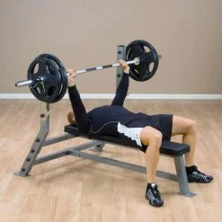 WebCitz - The Fitness Store Gym Systems Body Solid Pro ClubLine Flat Olympic Bench