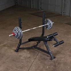 WebCitz - The Fitness Store Gym Systems Body Solid ClubLine Decline Olympic Bench