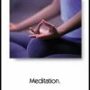 WebCitz - The Fitness Store Meditation Poster