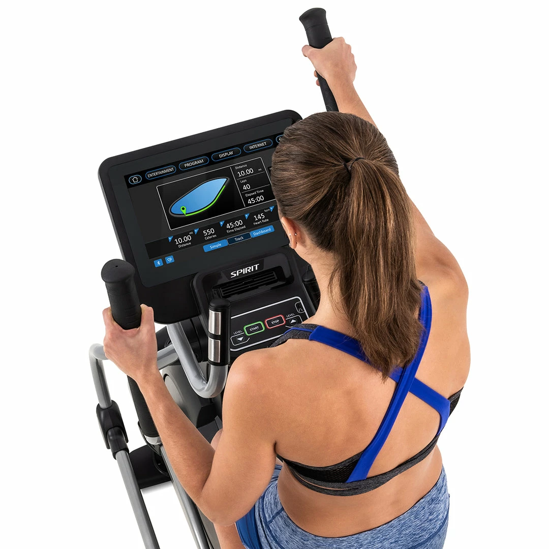 WebCitz - The Fitness Store Spirit XE800ENT Commercial Elliptical W/Entertainment System Home Equipment By Type 9 WebCitz - The Fitness Store Spirit XE800ENT Commercial Elliptical W/Entertainment System Home Equipment By Type