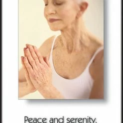 WebCitz - The Fitness Store Peace And Serenity Poster