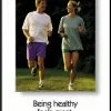 WebCitz - The Fitness Store Being Healthy Motivational Poster Accessories