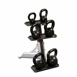 WebCitz - The Fitness Store Free Weights Body Solid KettleBell Rack