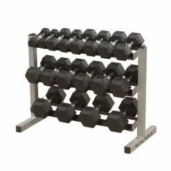 WebCitz - The Fitness Store Body Solid 40" 3 - Tier Dumbbell Rack
