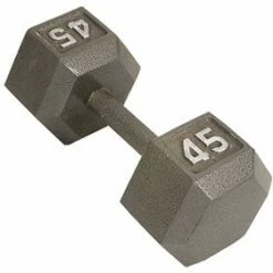 WebCitz - The Fitness Store Free Weights Body Solid Standard Hex Dumbbells - Each