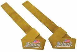 WebCitz - The Fitness Store Schiek Model 1000LLS Leather Lifting Straps