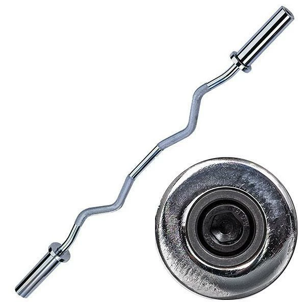 WebCitz - The Fitness Store Free Weights Body Solid Olympic Curl Bar - Chrome 4 WebCitz - The Fitness Store Free Weights Body Solid Olympic Curl Bar - Chrome