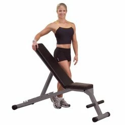 WebCitz - The Fitness Store Gym Systems PowerLine By Body Solid Flat / Incline / Decline Folding Bench