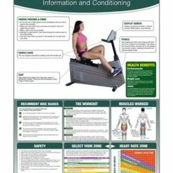 WebCitz - The Fitness Store Accessories Recumbent Bike Information And Conditioning Poster
